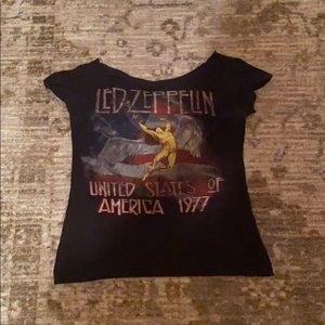 Led Zepellin band tee